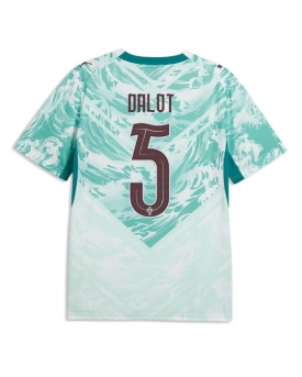 Billige Fotballdrakt Portugal Diogo Dalot #5 Replika Bortedrakt VM 2026 Kortermet Billige Fotballdrakt Portugal Diogo Dalot #5 Replika Bortedrakt VM 2026 Kortermet